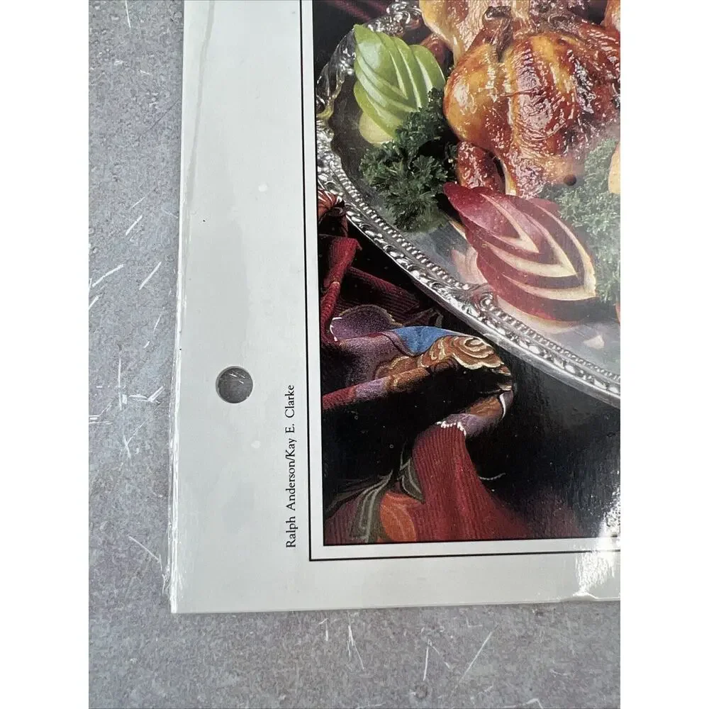 Vintage Southern Living Five Star Recipe Inserts Poultry 12‎ In Wrapper